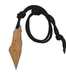 Map of Palestine Necklace